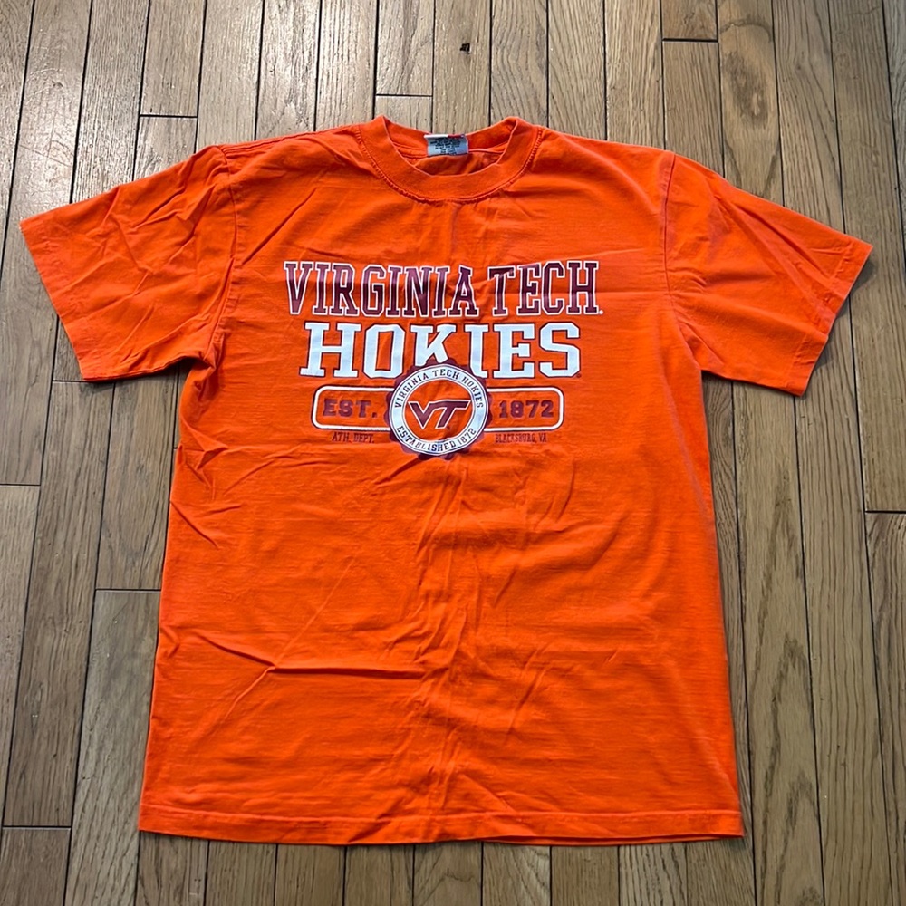 Orange Virginia Tech tshirt